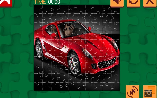 Super Cars Ferrari Puzzle Game