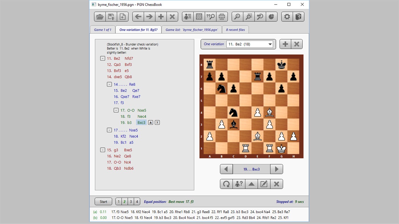 #3. PGN Chess Book (Windows) De: PgnExplorer