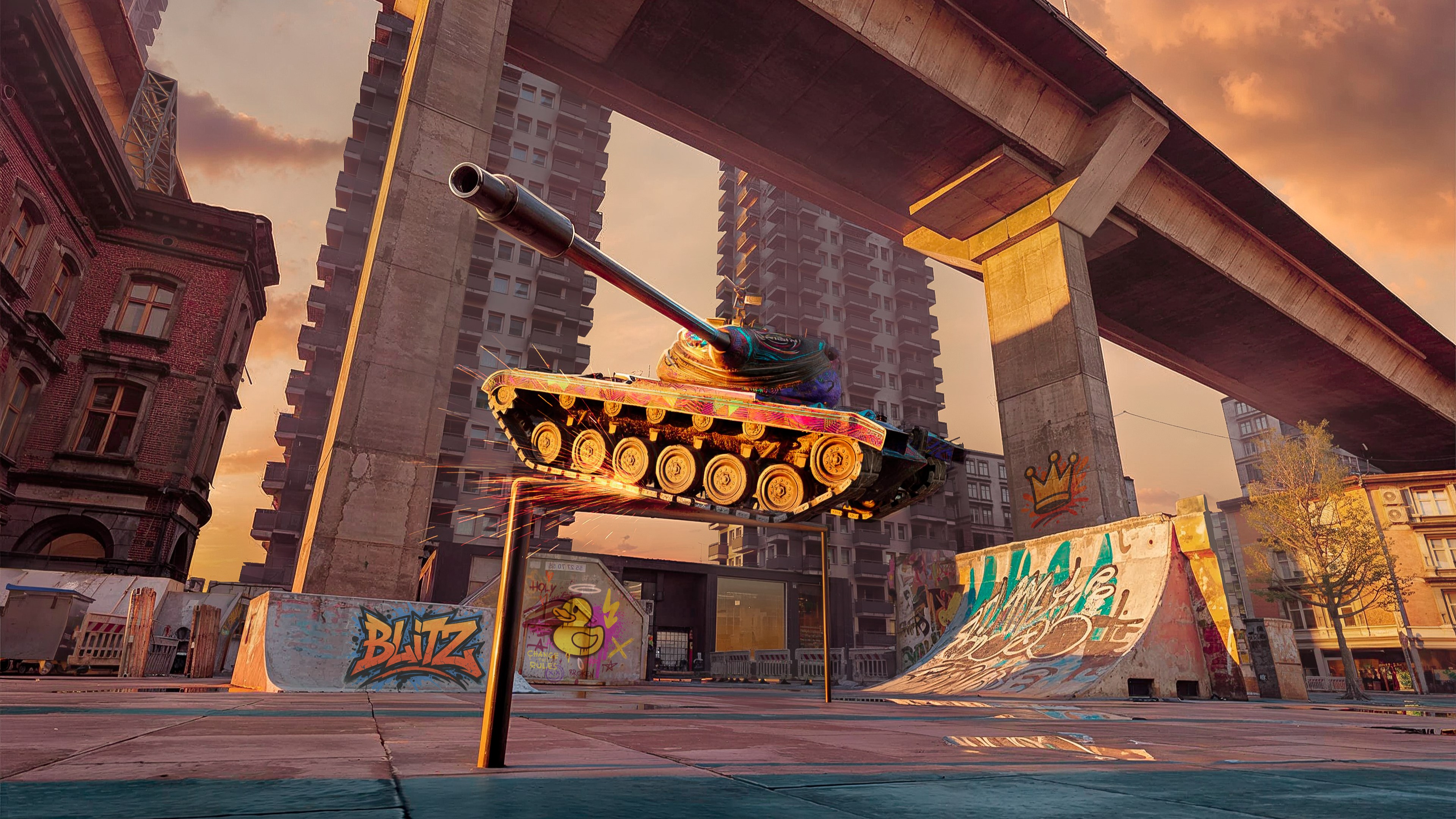 World of Tanks Blitz – Midnight Barrage screenshot