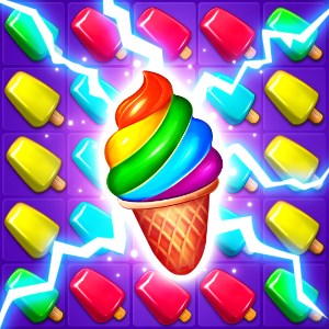 Ice Cream Paradise - Match 3 Puzzle Adventure