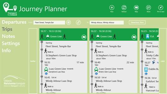 Journey Planner screenshot 2