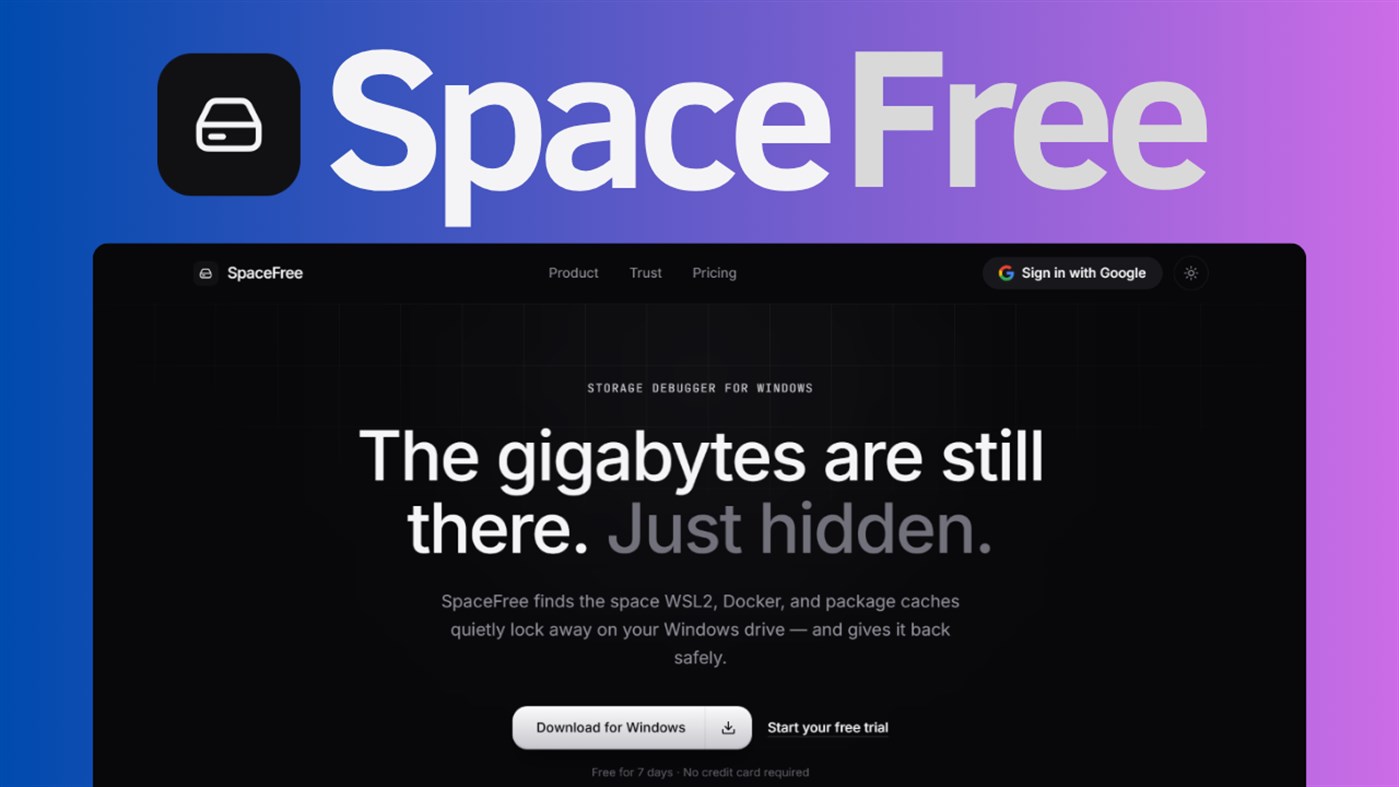 #1. SpaceFree (Windows) Göre: Bhavik Rohit