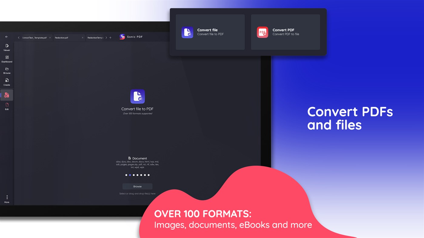 #4. Sonic PDF - Fast PDF Editor & Converter (Windows) Göre: RoxyApps