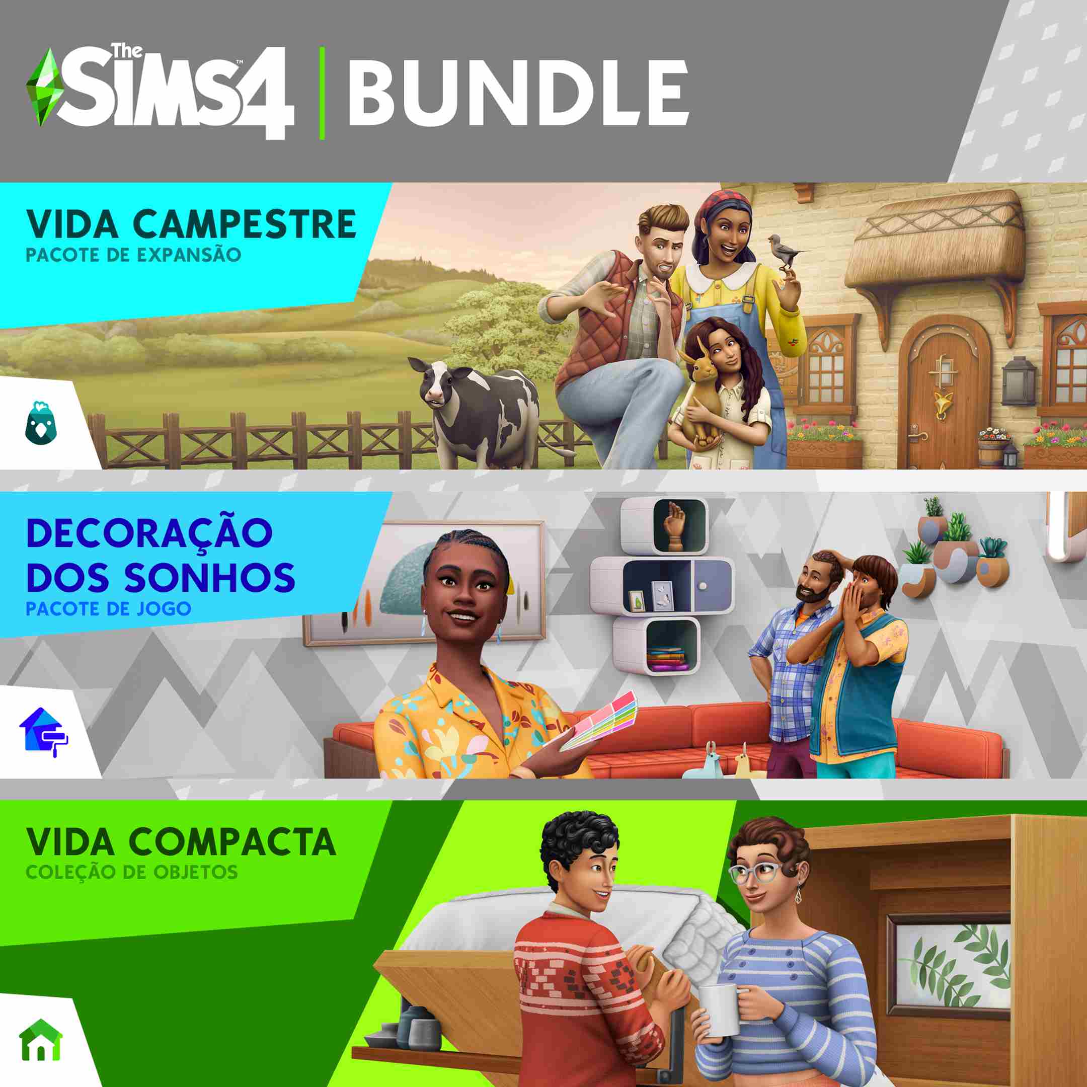 The Sims™ 4 Bundle Um Sonho de Decoração