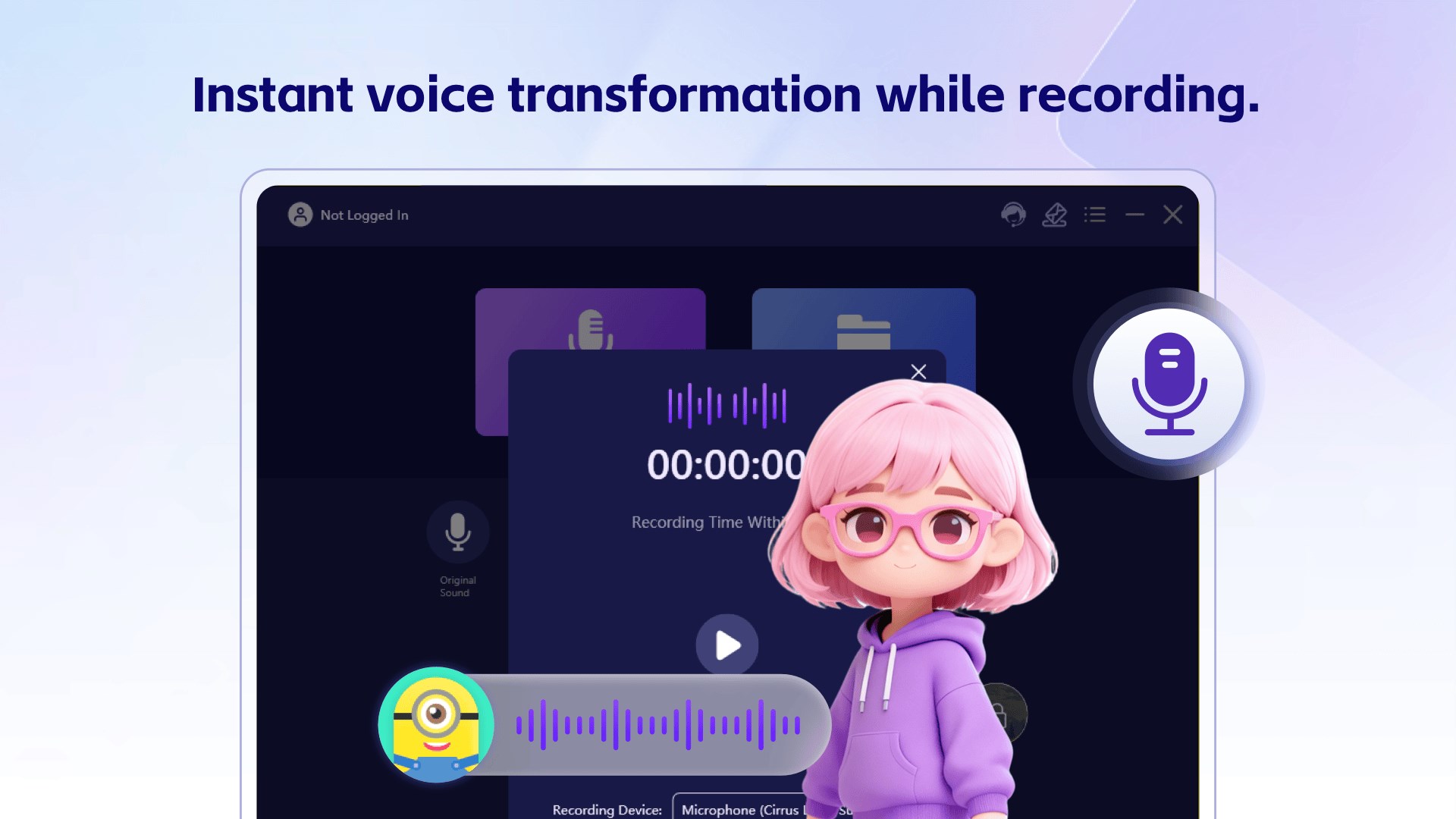 Voice Changer - Change Voice screenshot