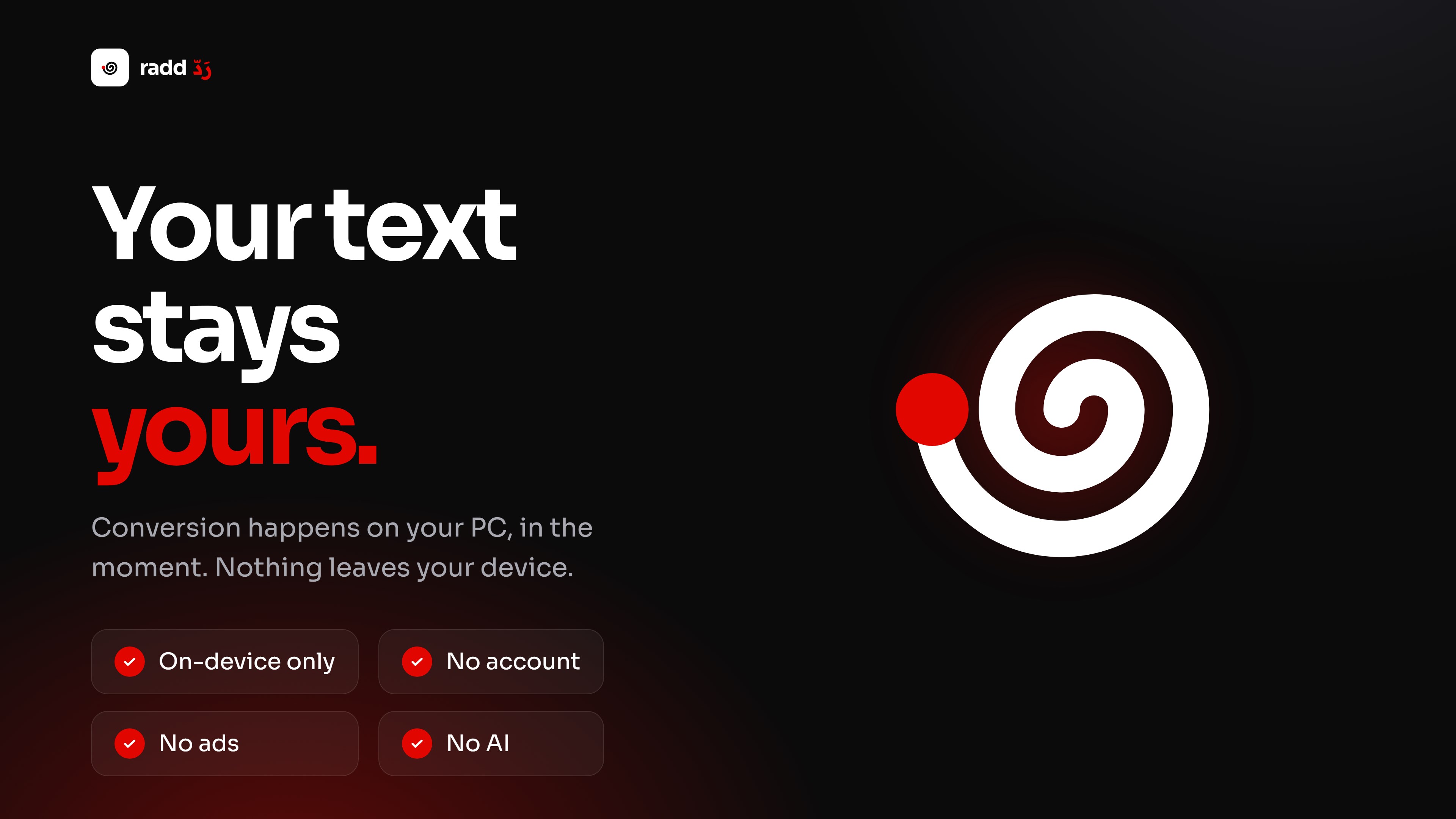 radd screenshot