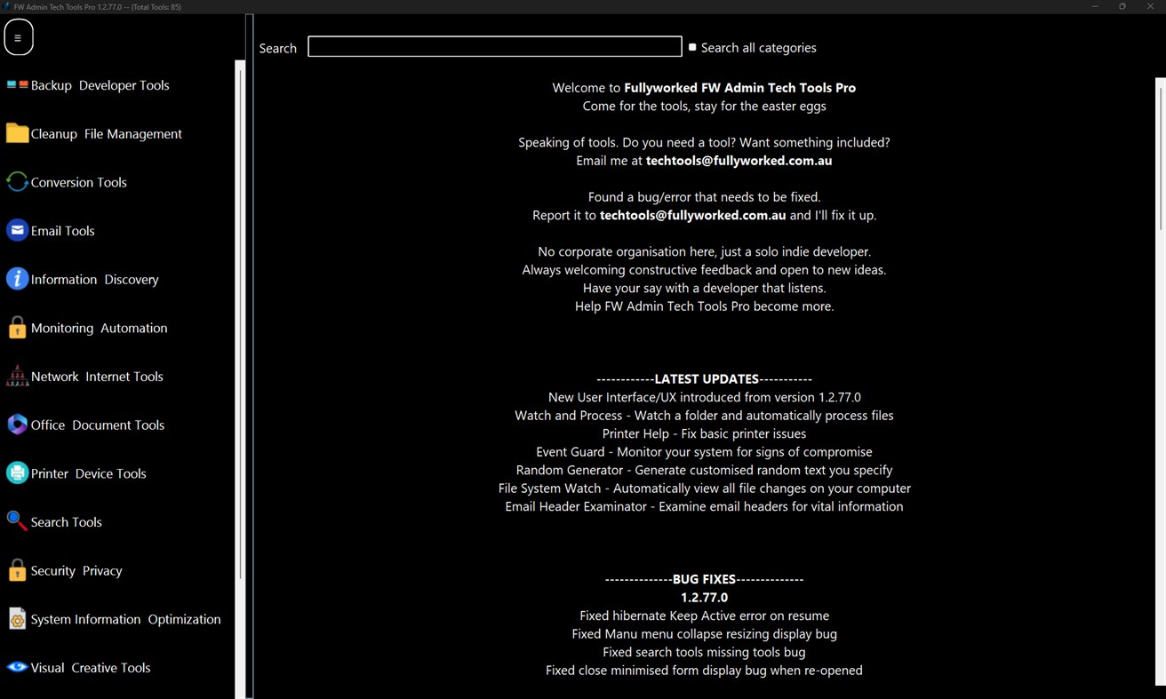 #3. FW Admin Tech Tools Pro (Windows) 由: Fullyworked