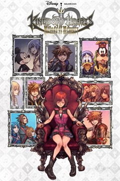 Cover poster for KINGDOM HEARTS Melody of Memory (International)