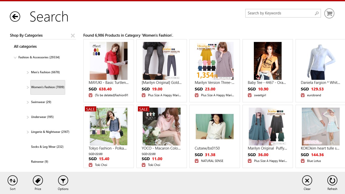 Rakuten Shopping for Windows 10