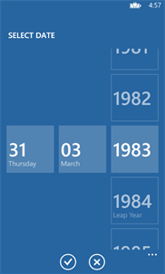 Birthday Stats screenshot 3