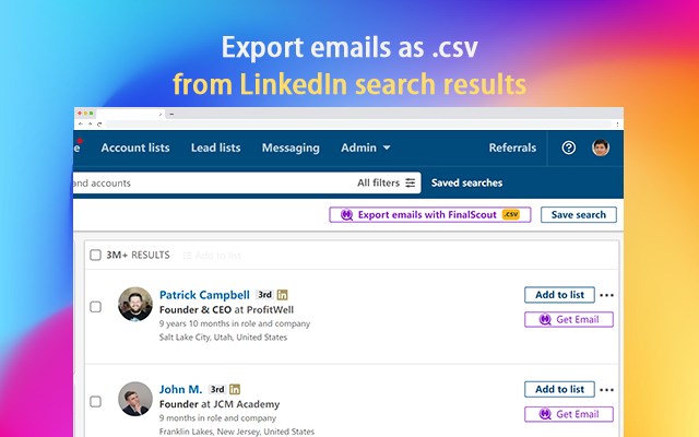 FinalScout - ChatGPT-Driven LinkedIn Emails