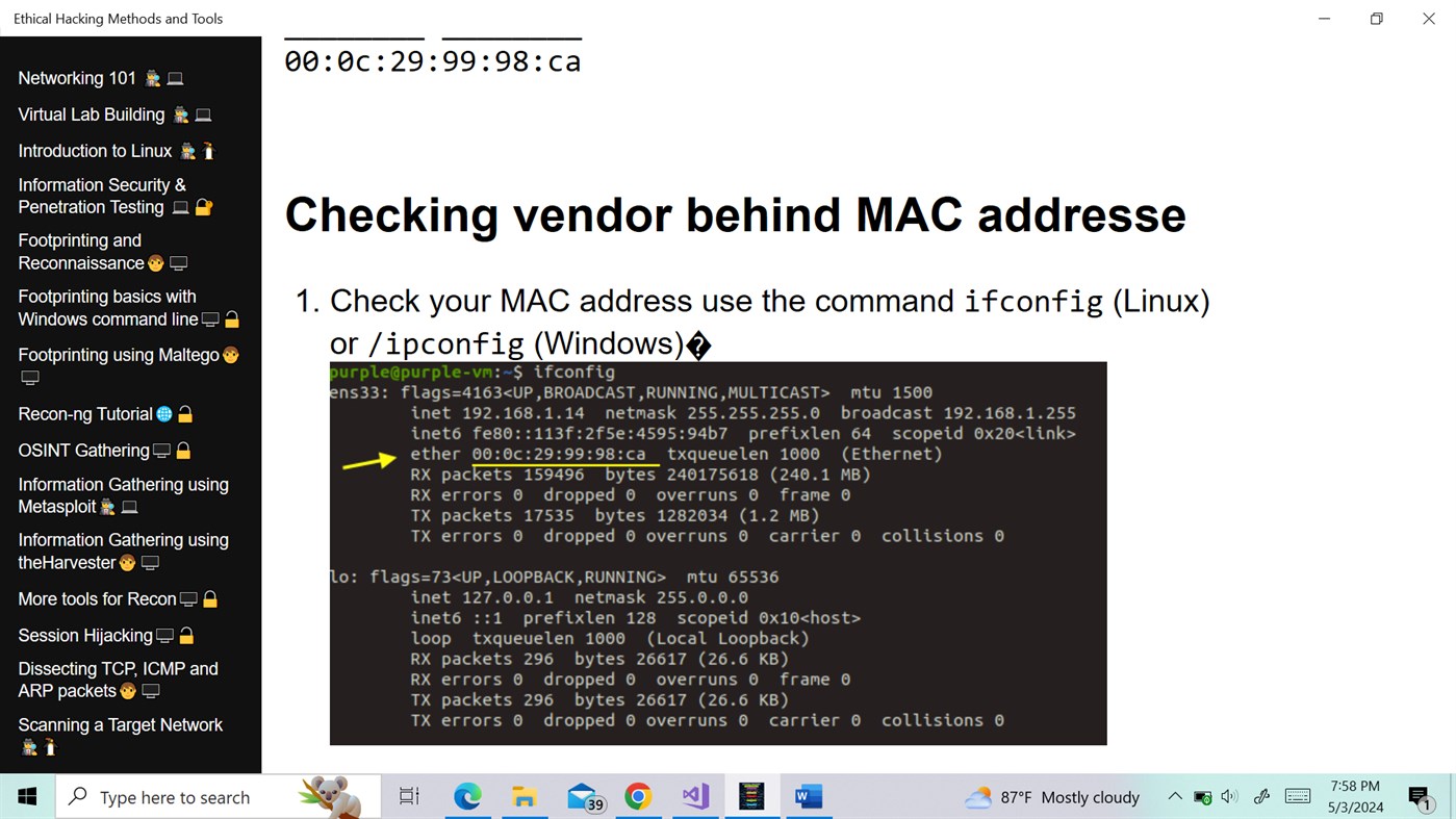 #2. Ethical Hacking Methods and Tools (Windows) Podle: App Monster