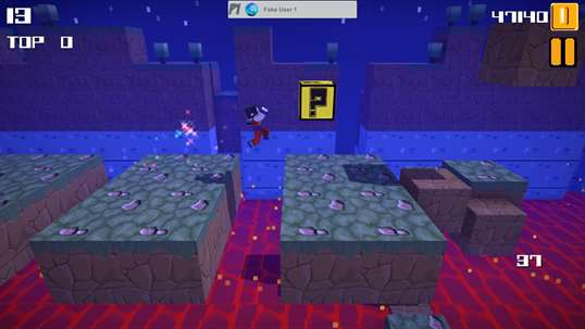 Funny Run: Blocky Adventures in 3D screenshot 7