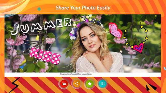 Face Filter and Selfie Editor - Sweet Camera screenshot 4