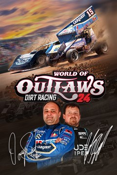 Cover poster for World of Outlaws: Dirt Racing 24