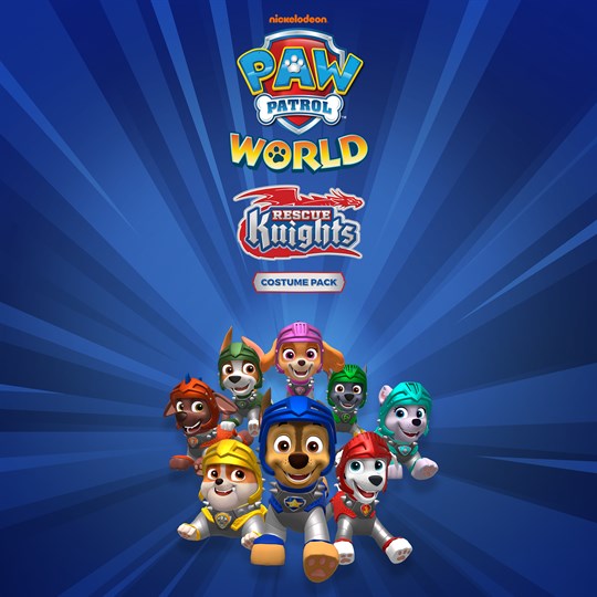 PAW Patrol World - Rescue Knights - Costume Pack for xbox