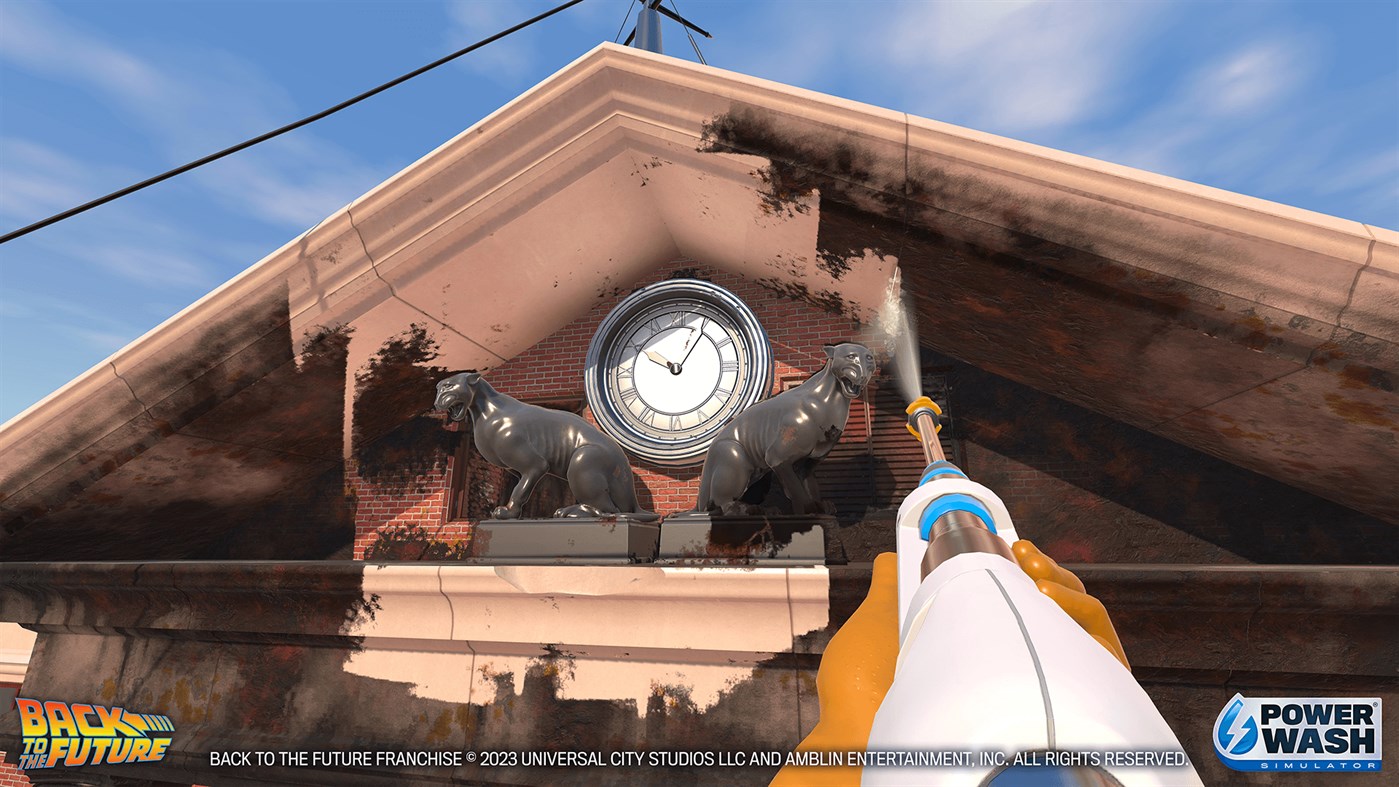 #1. PowerWash Simulator Back to the Future Special Pack (Windows) Podle: Square Enix Ltd.