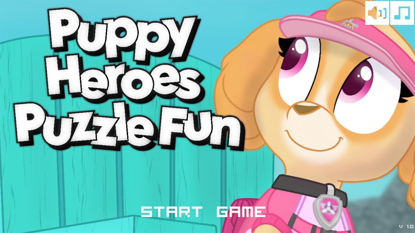 #1. Puppy Heroes Puzzle Fun (Windows) De: Ice Games Craft