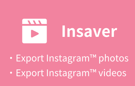 Insaver - Content,photos & videos downloader small promo image