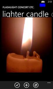 A Flashlight Flame Candle for Concerts screenshot 3