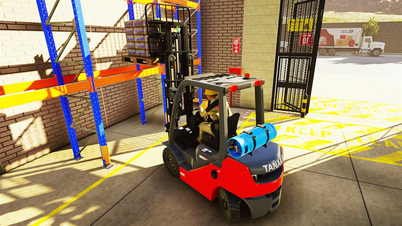 #7. Forklift Simulator (Xbox) بواسطة: Aerosoft GmbH