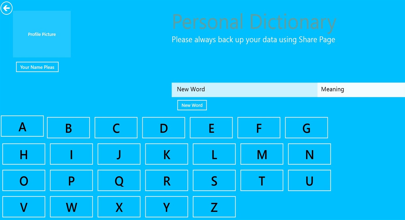 #2. Personal Dictionary (Windows) Ved: Aditya Mehta