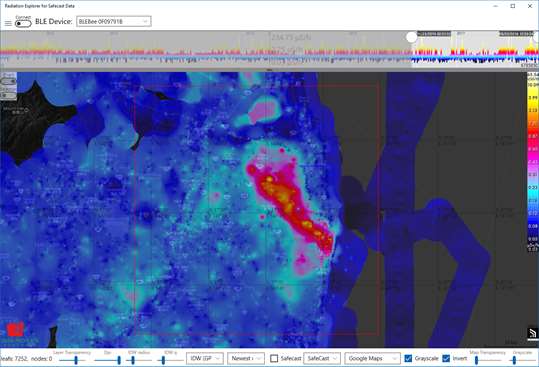 Radiation Explorer for Safecast Data screenshot 6