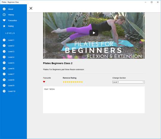 Pilates - Beginners Class screenshot 3