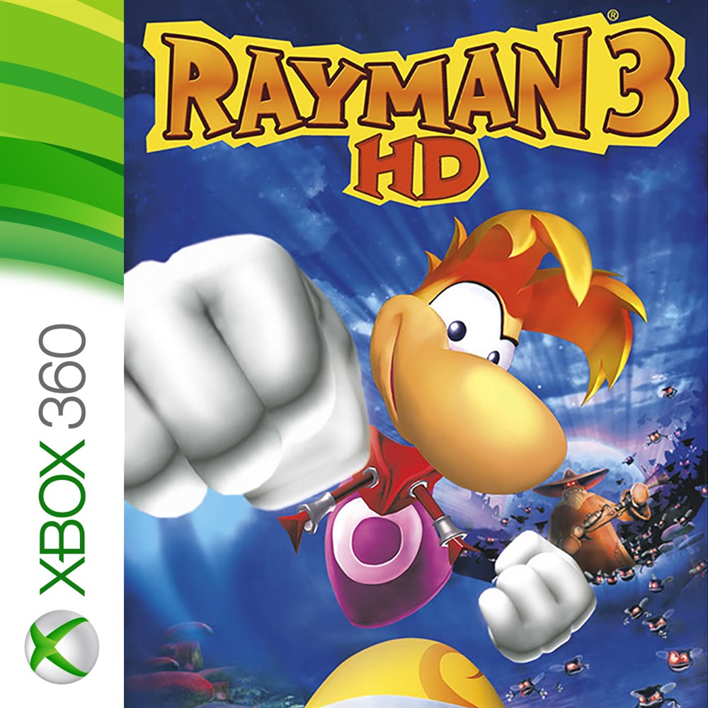 Rayman 3 HD cover art (full size)