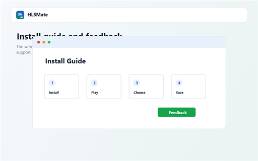 HLSMate - HLS/M3U8 Video Downloader