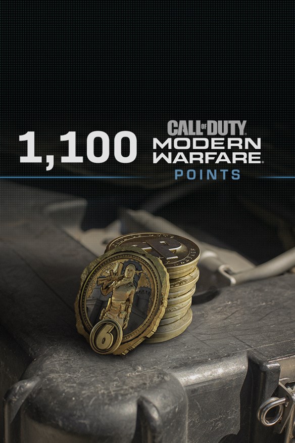 1,100 Call of Duty: Modern Warfare Points
