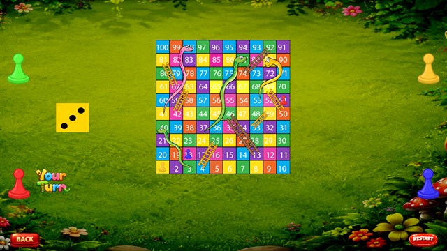 Snakes and Ladders - Multiplayer 1v1 screenshot 1