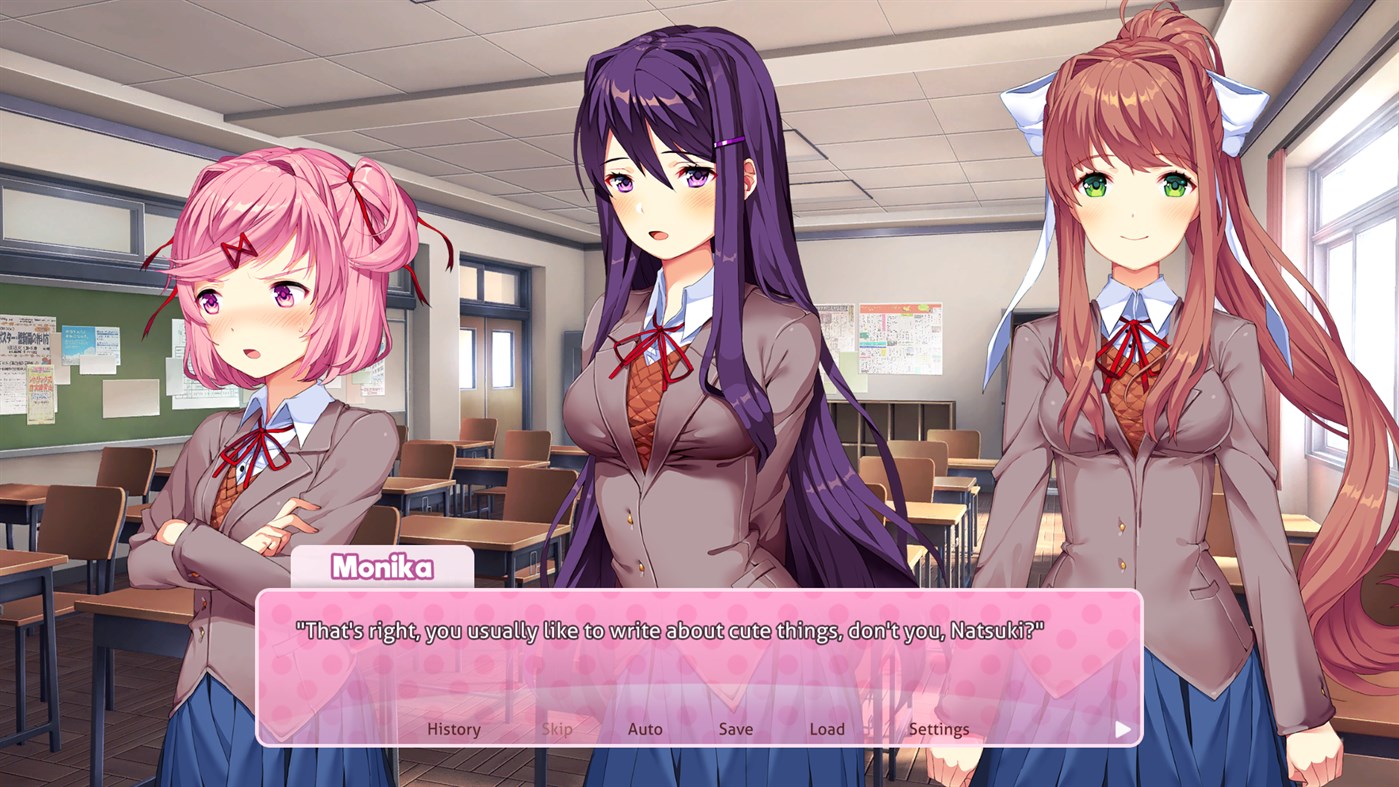 #6. Doki Doki Literature Club Plus! (Xbox) By: Serenity Forge