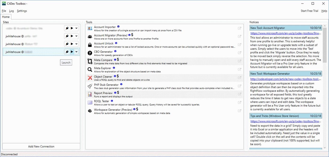 #1. CXDev Toolbox (Windows) Podle: 111 West Software