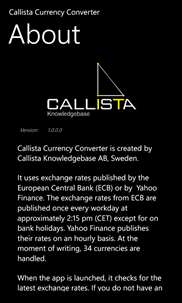 Callista Currency Converter screenshot 6