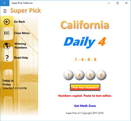 Super Pick California screenshot 6