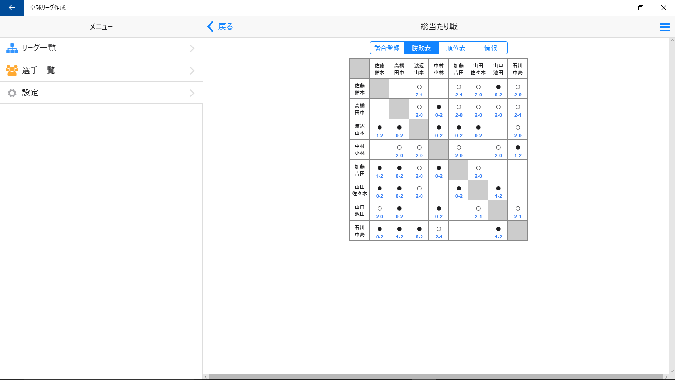 卓球リーグ作成 を入手 Microsoft Store Ja Jp