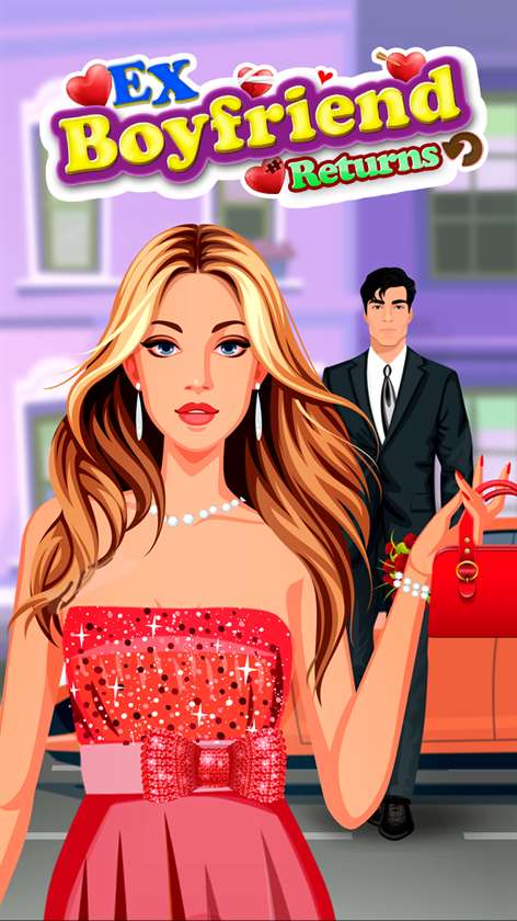 Ex Boyfriend Returns - Cute Fun Dating Game Screenshots 1