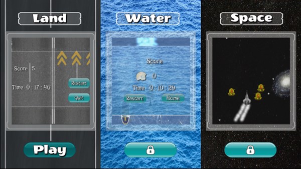 Infinite Survival (Land / Sea / Space) Demo — 3