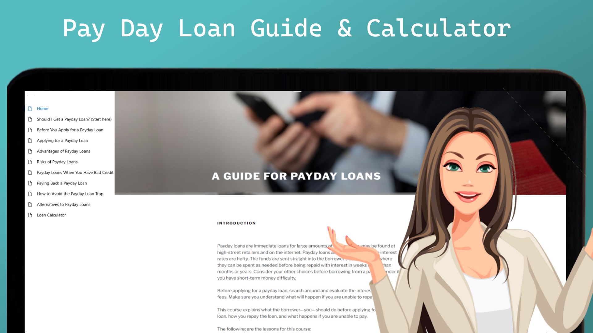 Payday loan deals calculator