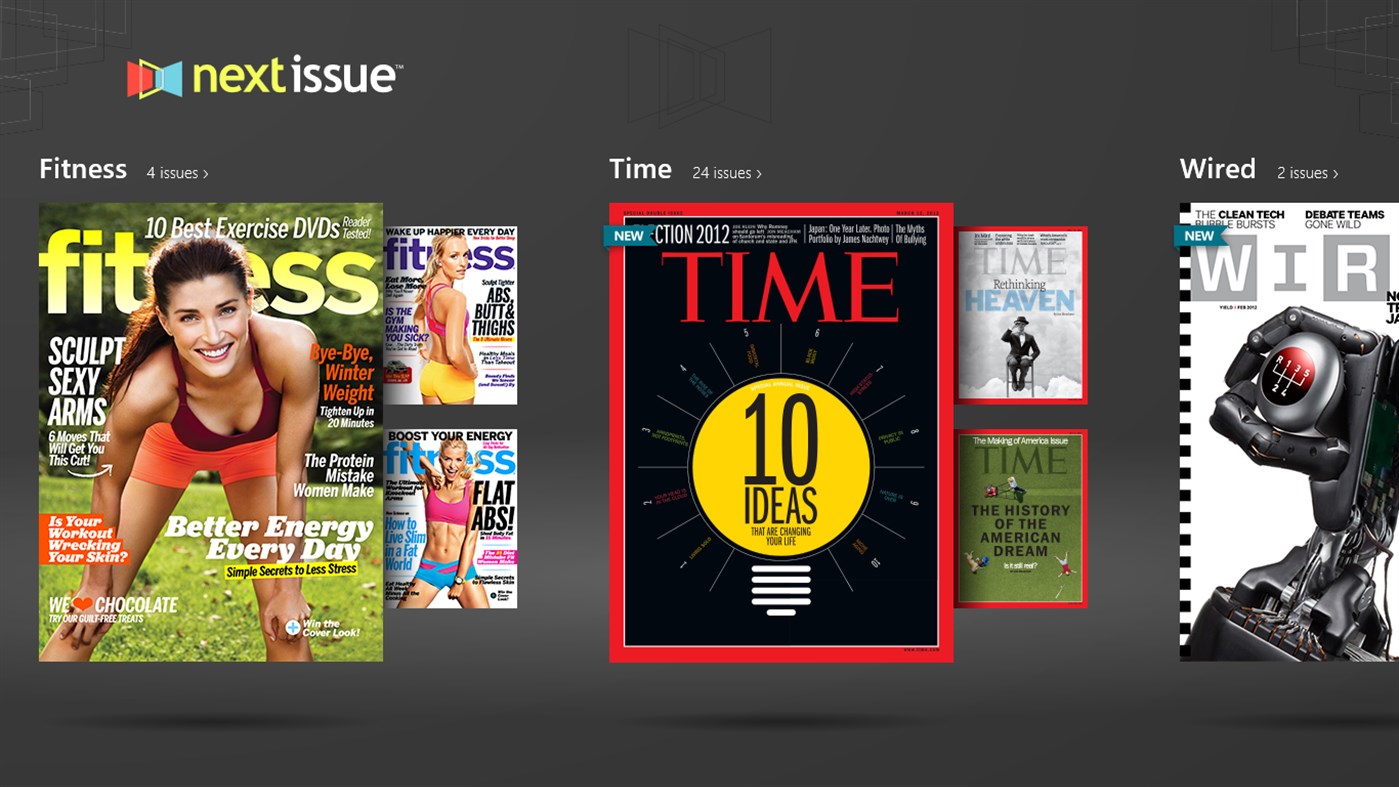 #1. Next Issue Magazines for Lenovo (Windows) Podle: NEXT ISSUE MEDIA LLC.