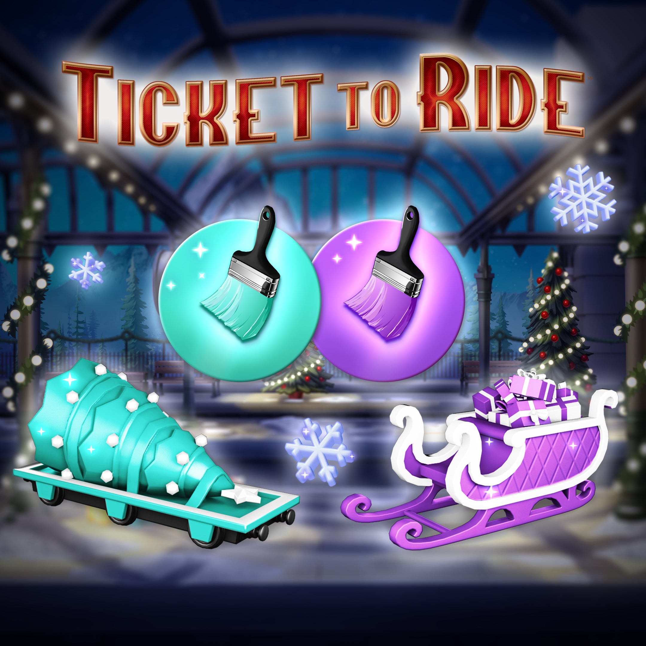 Ticket to Ride®: Winter Wonderland bundle