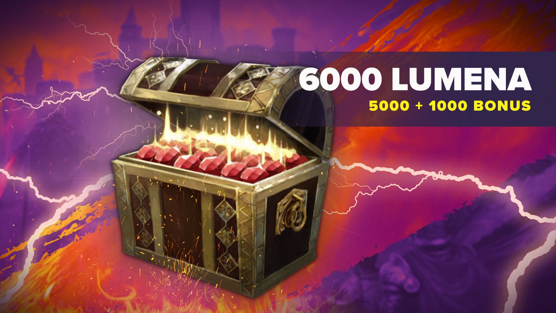 Bless Unleashed: ¡5000 lumena +20 % (1000) de bonificación