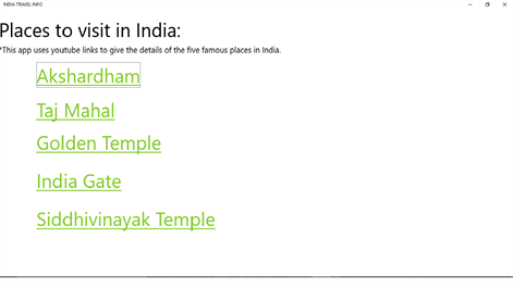 INDIA TRAVEL INFO Screenshots 1