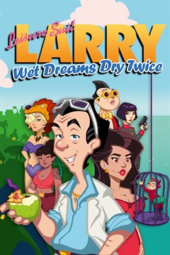 Cover poster for Leisure Suit Larry - Wet Dreams Dry Twice