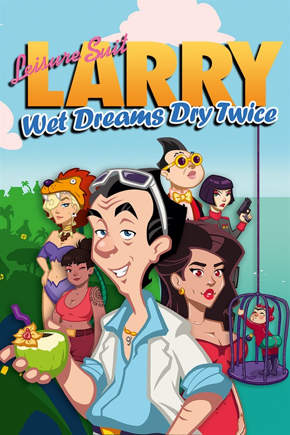 Leisure Suit Larry - Wet Dreams Dry Twice Xbox Series X|S and Xbox One cover art