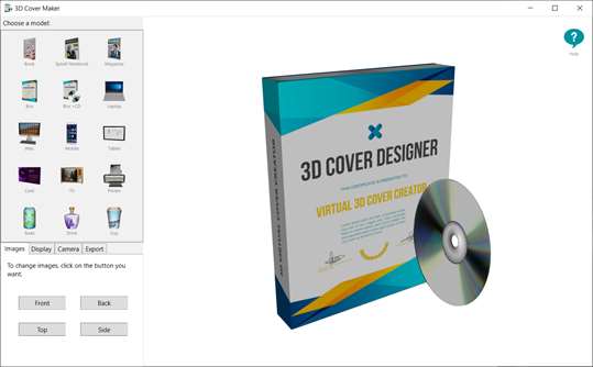 3D Cover Maker screenshot 2