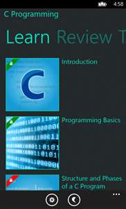 C Programming and Data Structure screenshot 2