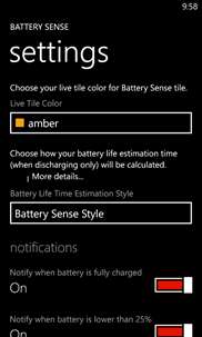 Battery Sense screenshot 6