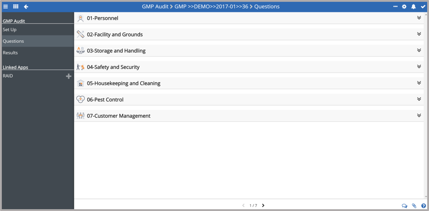 Snapshot 2 of GMP Audit - Good Manufacturing Practice Audit